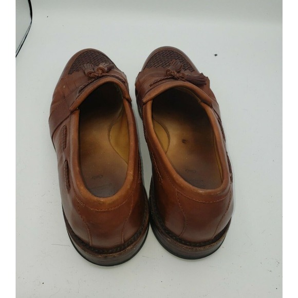 Allen‎ Edmonds Loafers Men Size 10 D Brown Leather 1809 Cody Tassel Kiltie